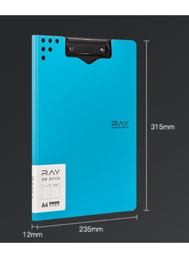 Comix A4 Double Layer Clipboard with Grip - Red - Image 2