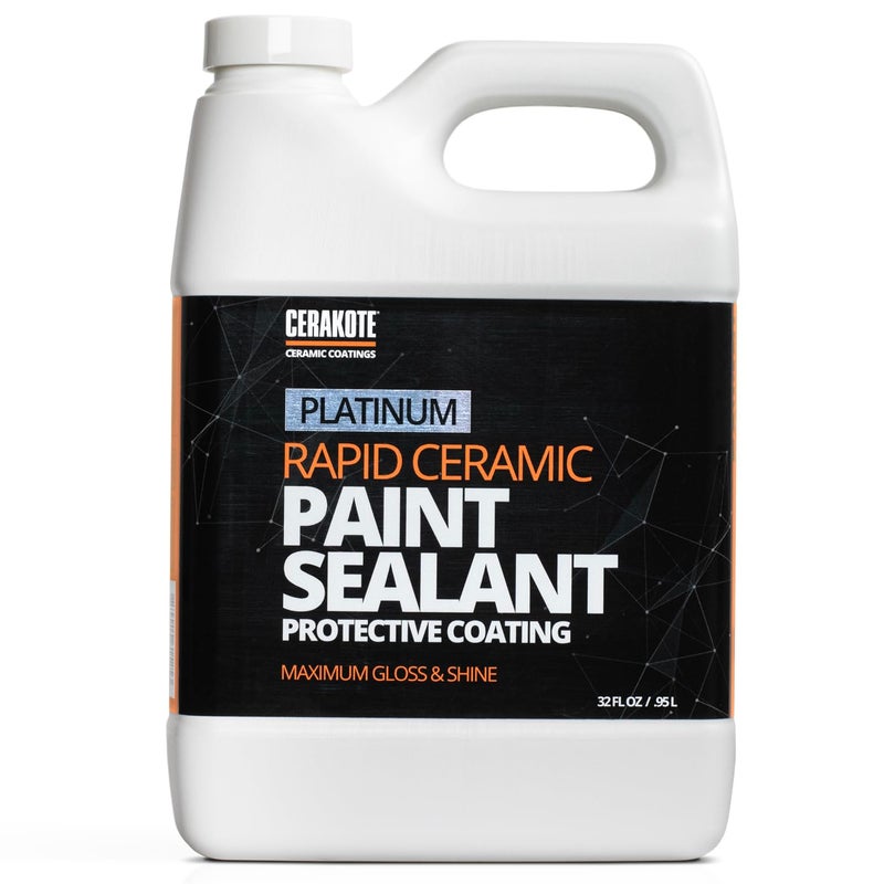 CERAKOTEÂ® Rapid Ceramic Paint Sealant - 32 oz Bulk Pack - Extremely Hydrophobic Ceramic Coating for Cars - Maximum Gloss & Shine â€“ Unmatched Slickness - Pro Results - Image 1