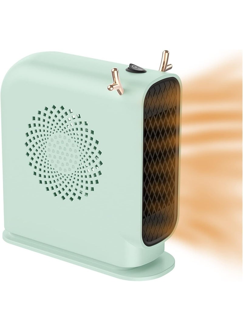 DubaiGallery "500W Mini Electric Space Heater – Portable Fast Heating Ceramic Desk Heater for Home & Office" - Image 1