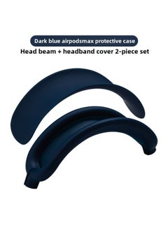 Generic For Apple Airpods Max Silicone Head Beam Protective Cover Beam Dust-proof Bluetooth Headset Ear Movers-Specifications:dark Blue Head Beam Cross Beam  - Image 1