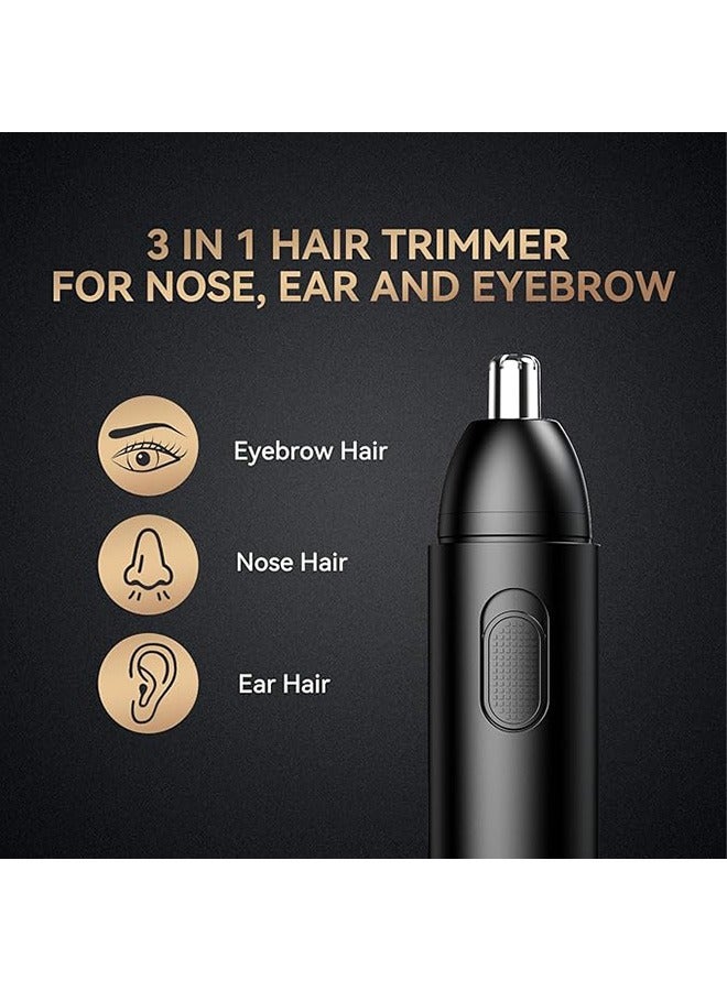 Rechargeable Electric USB Nasal Hair Trimmer for Men and Women Ear Eyebrow Hair Grooming Portable 360 Degree Rotating Razor - Image 2