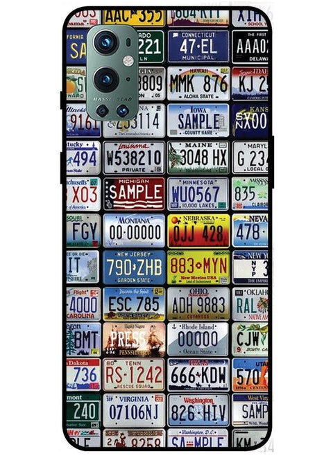 Protective Case Cover For OnePlus 9 Pro Smart Series Printed Protective Case Cover for OnePlus 9 Pro Number Plates