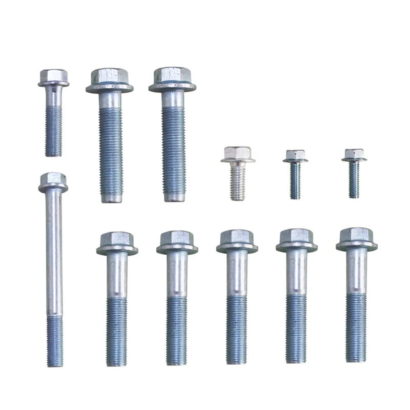 ABOOFAN 12pcs Engine Bell Bolt Kit for Series High Strength Transmission Stand Bolts for Secure Engine Mounting and Installation - Image 1