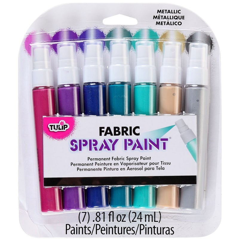 Tulip Fabric Spray Sets 31535 Sop Multi Mini Metallic 7Pk - Image 1