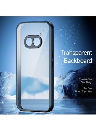 جراب شفاف غير لامع فائق النحافة مقاوم للصدمات، جراب واقٍ من الهواء مع عدسة بارزة لهاتف Nothing Phone 2A - view 3