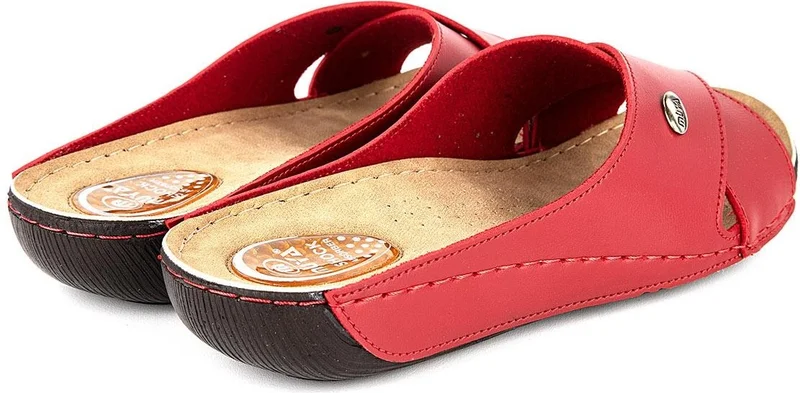مويا Orthopedix Wound Anatomical Heel Spur Gel Supported Velcro Women's Slippers 32251