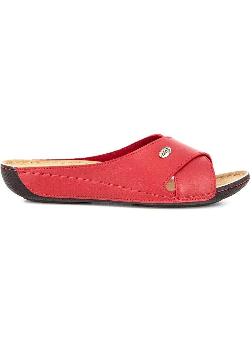 مويا Orthopedix Wound Anatomical Heel Spur Gel Supported Velcro Women's Slippers 32251