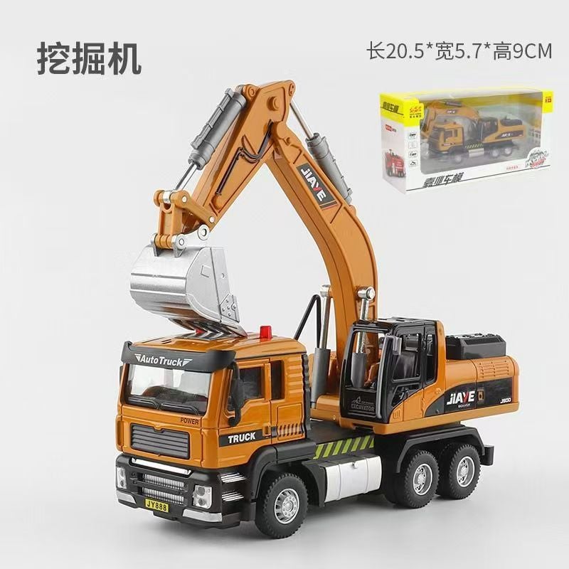 Jiaye 1:50 Alloy Car Model - Multi-Functional Transport Vehicles - Image 1