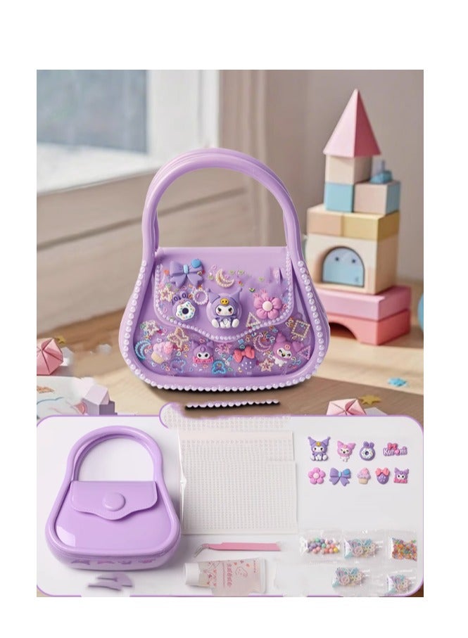 Children's Handbag Handmade Material Bag Princess Bag Crossbody Bag Girl's Birthday Children's Day Gift  - Image 1