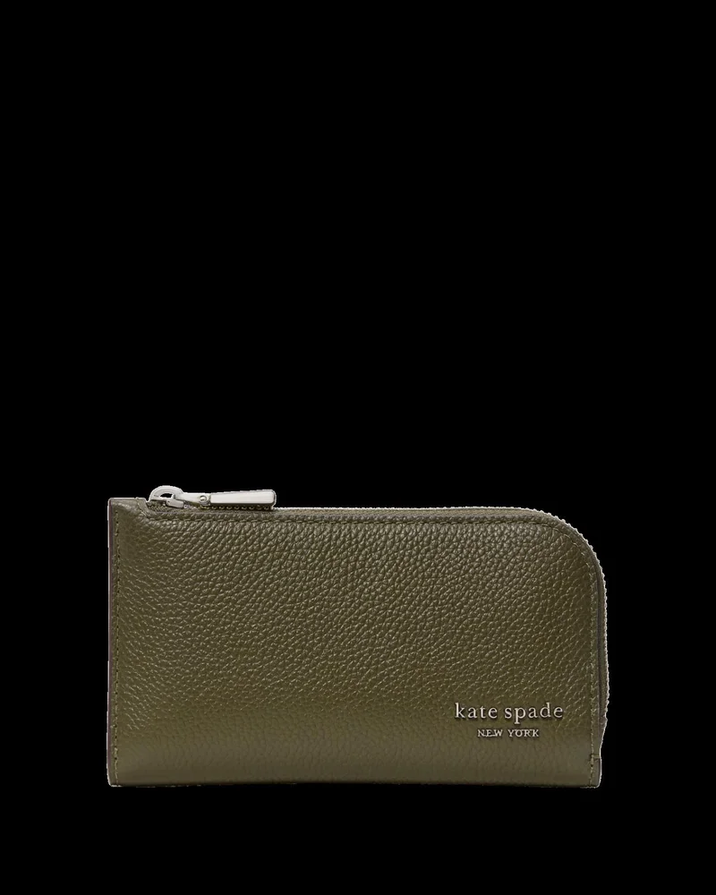 Kate Spade Devin Pebbled Leather Small Slim Bifold Wallet