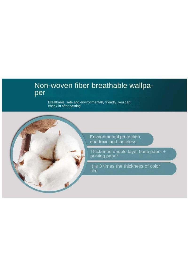 Bluejw Thicken Waterproof Self-Adhesive Wallpaper 0.53*5 Meters - Image 5