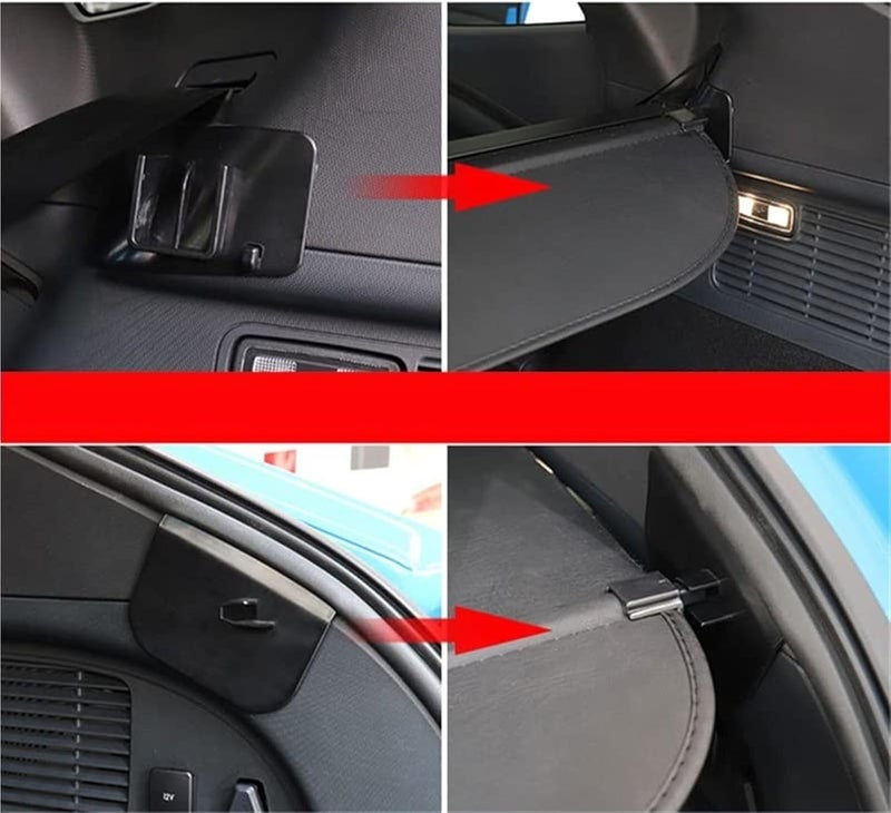 Vuzmode Retractable Rear Cargo Cover for Mustang and Mach-e - Image 4