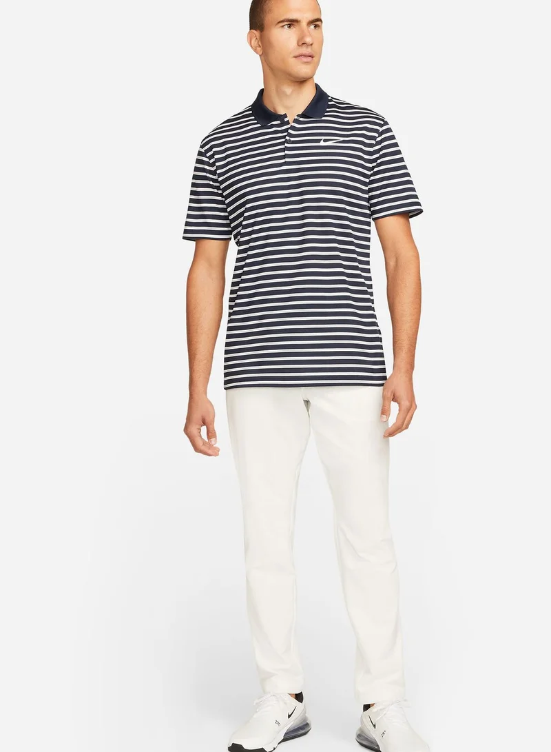 Nike Dri-Fit Victory Stripe Golf Polo