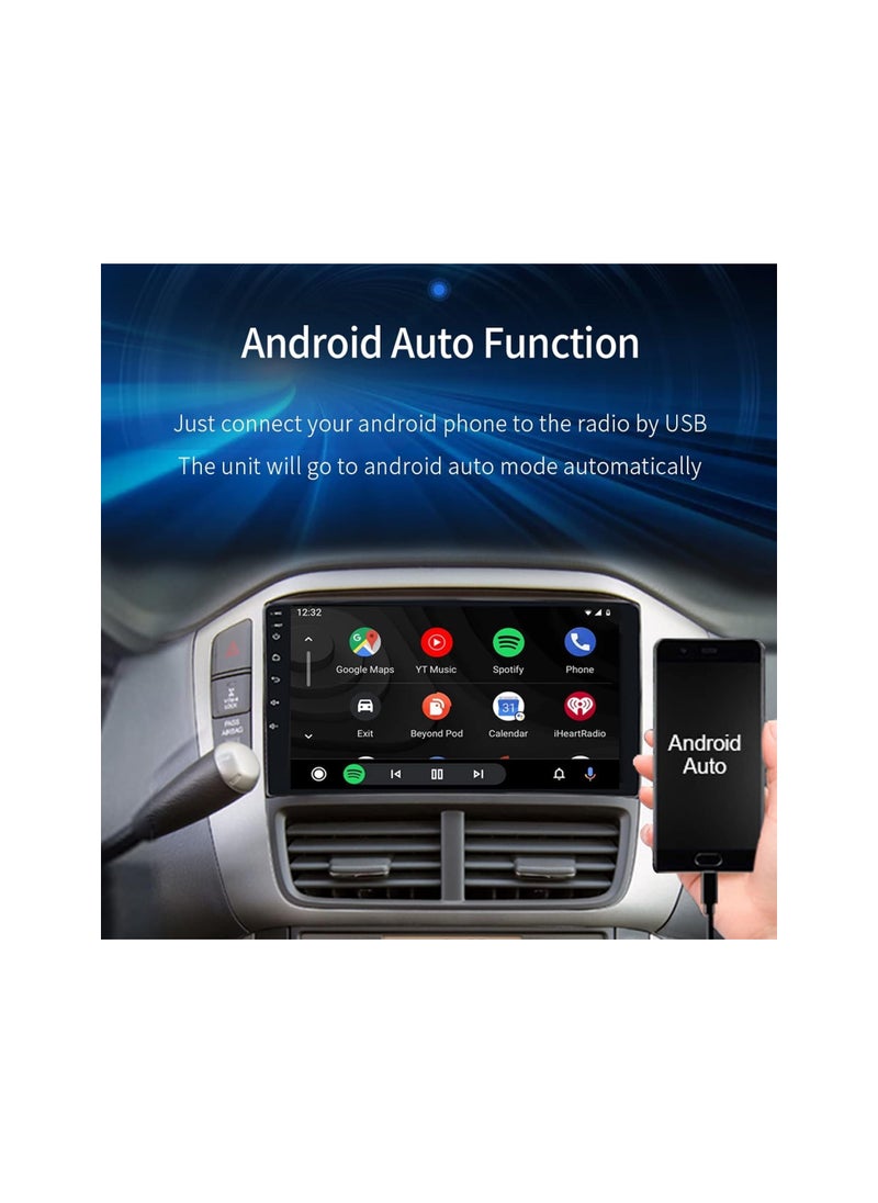 SHEZA STAR - Android Car Stereo for Honda Pilot 2005 2006 2007 2008 1GB RAM 32GB ROM 9 Inch MirrorLink WiFi BT, IPS Touch Screen with AHD Camera Included - Image 1