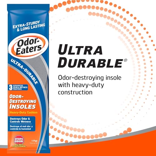 Odor-Eaters Ultra-Durable, Heavy Duty Cushion Insoles, 1 Pair (285791) - Image 2