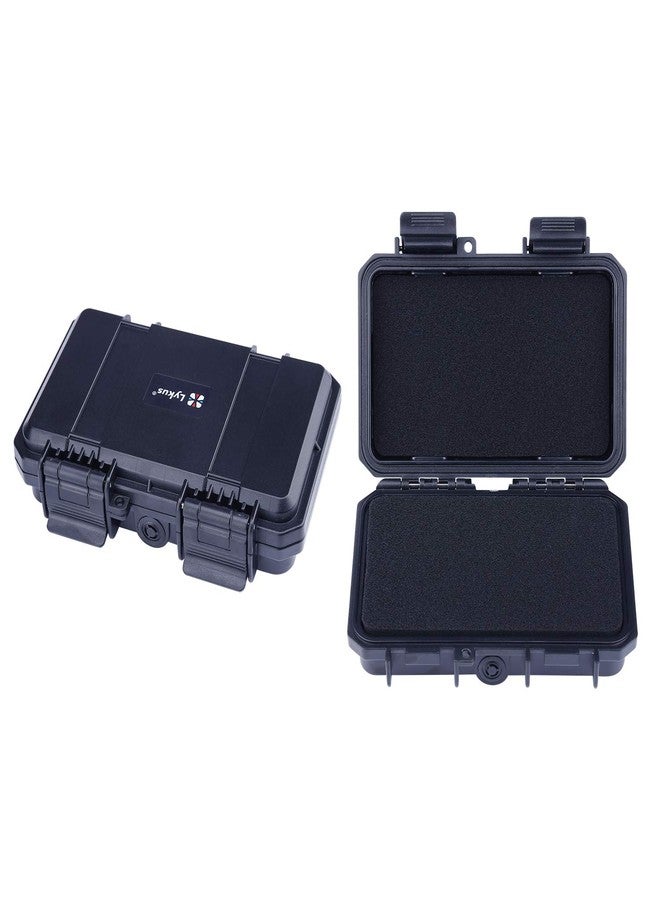 Lykus HC-1510 Mini Hard Case Dry Box with Foam Insert, Interior Size 5.91x3.35x1.46 inch, IP66 Splash-Proof - Image 1