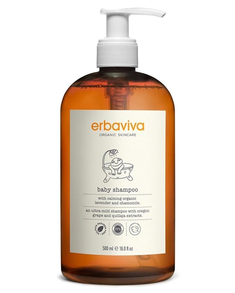 ERBAVIVA Baby Shampoo, 16 Fl Oz - Image 1