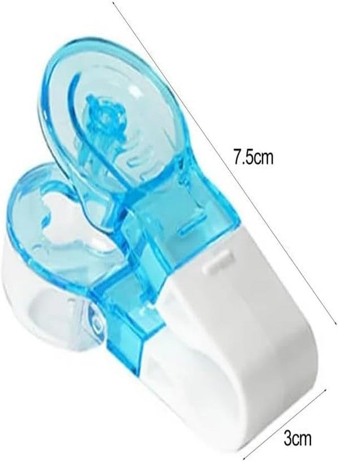 Sluswallow 2Pcs Blue Portable Pill Taker Remover，Dispenser Pills Extractor Tool for Elderly,Medication Aids, Blister Pack Opener Popper Assistance No Contact Easy to Take Out Portable - Image 4