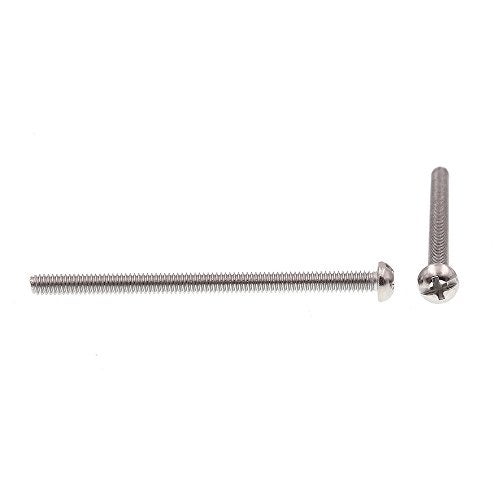Prime-Line PrimeLine 9003970 Machine Screw Round Head SlottedPhillips Combo 832 X 212 in Grade 188 Stainless Steel Pack of 100 - Image 3