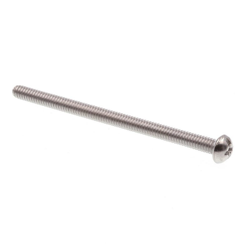 Prime-Line PrimeLine 9003970 Machine Screw Round Head SlottedPhillips Combo 832 X 212 in Grade 188 Stainless Steel Pack of 100 - Image 2