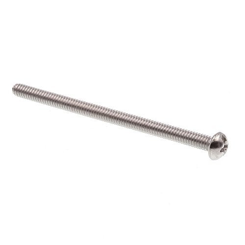 Prime-Line PrimeLine 9003970 Machine Screw Round Head SlottedPhillips Combo 832 X 212 in Grade 188 Stainless Steel Pack of 100 - Image 1