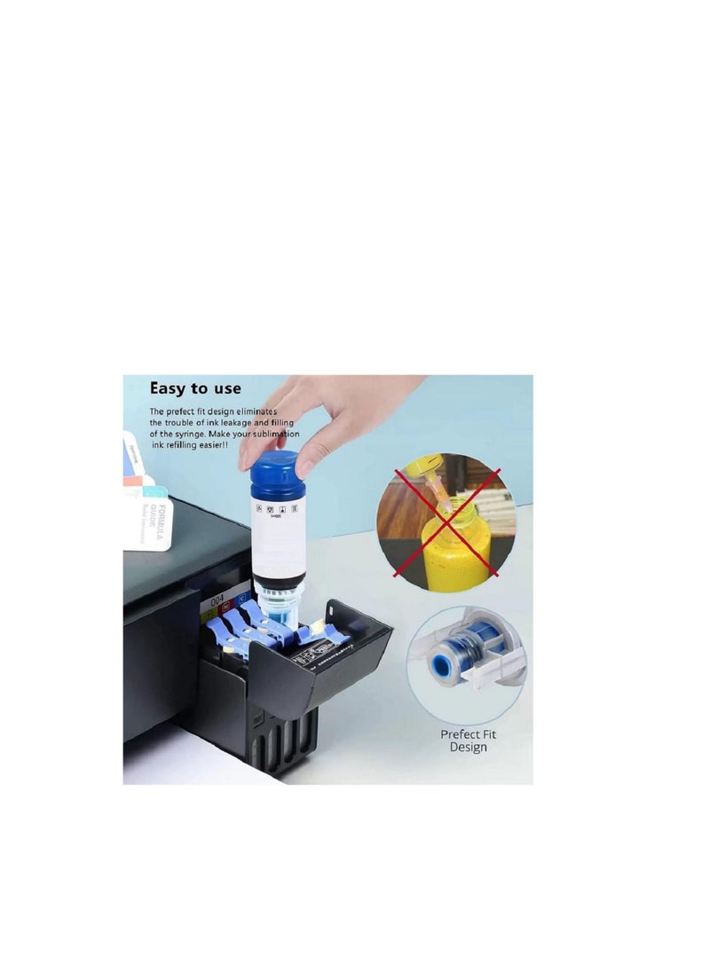 Office Maker Office Maker T673 Ink for L805, L810, L1800 Ink Tank Printer  - Image 3