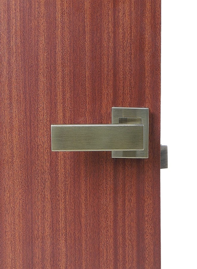 Saze Premium Heavy Duty Mortise Lock for Door |Bathroom Storeroom and Balcony Door Lock with Bolt Latch and Pull Handle for Home and Office Matt Antique Finish, Rust Free - (LB-1007) - Image 5
