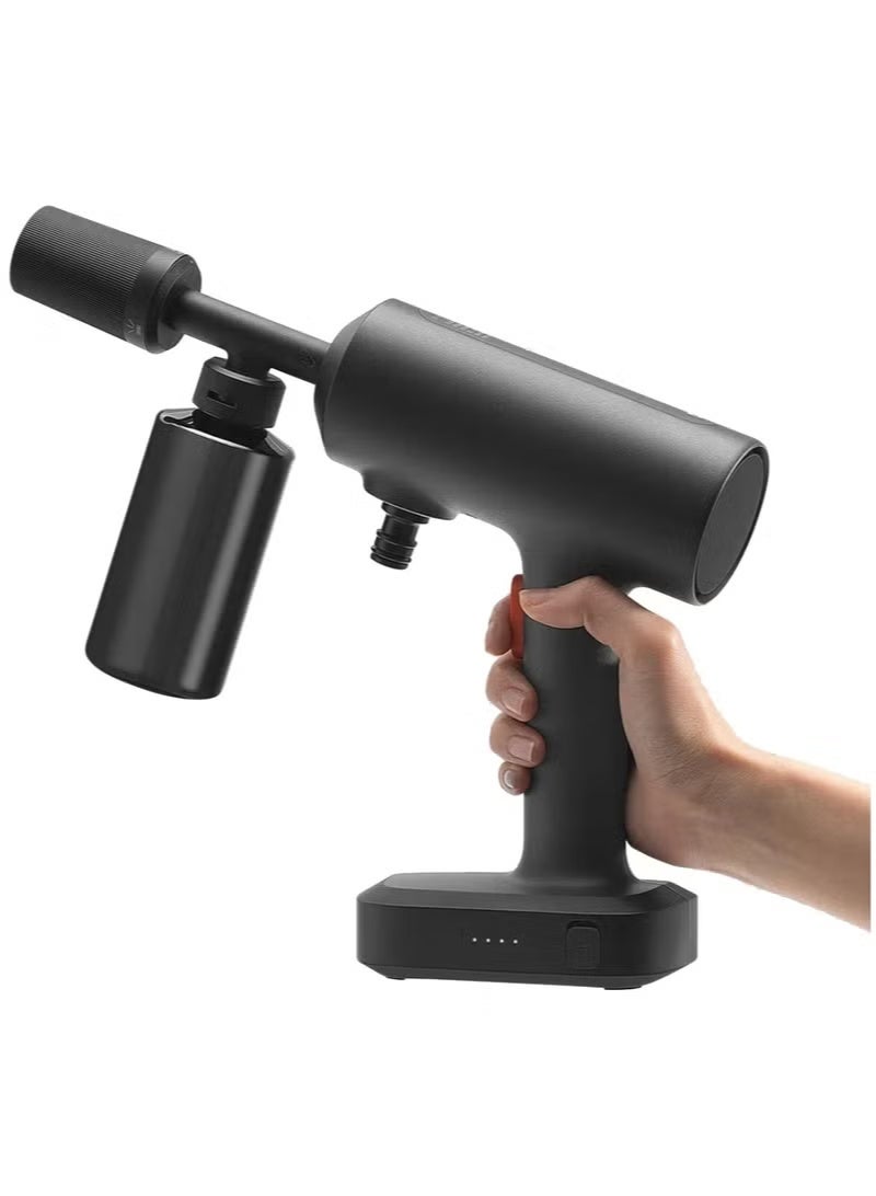 Xiaomi Mijia Wireless Car Washer 2, High Pressure, 250ml Foam Pot, Adjustable Spray Patterns, 6 Meters Water Pipe, 2000mAh Built-in Battery, Dark Gray - Image 1