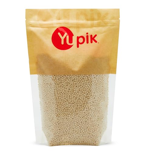 Yupik Toasted Pearl Couscous, 2.2 Lb, Canadian, Vegan, Kosher, Cholesterol-Free, Sodium-Free, Good Source Of Protein & Fiber, Perfect For Soup, Salad And Side Dishes - Image 1