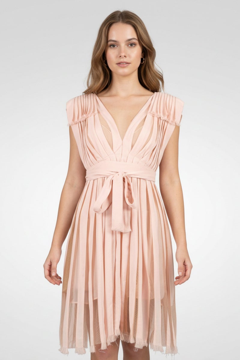STELLA MCCARTNEY Women Mara Midi Dress, Pink - Image 2