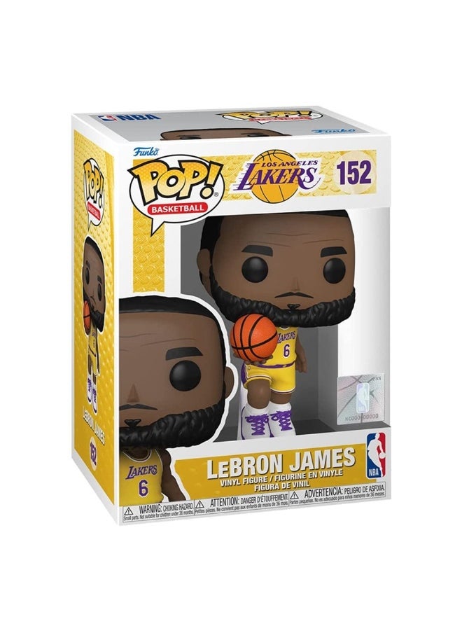 Funko Pop! Basketball: NBA Lakers - Lebron James #6, Collectible Vinyl Figures - Gift Idea - Official Merchandise - Toys for Kids & Adults - Model Figure for Collectors and Display  - Image 2