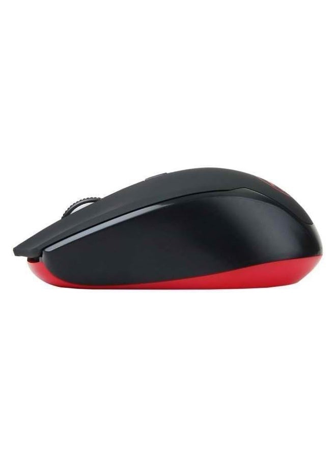 REDRAGON Wireless Mouse 2.4Ghz M651 , USB connector, 2400DPI , 4 Comfortable buttons , Durable smooth TEFLON feet pads , Smart power saving mode any button to resume from intelligent sleep - Image 2