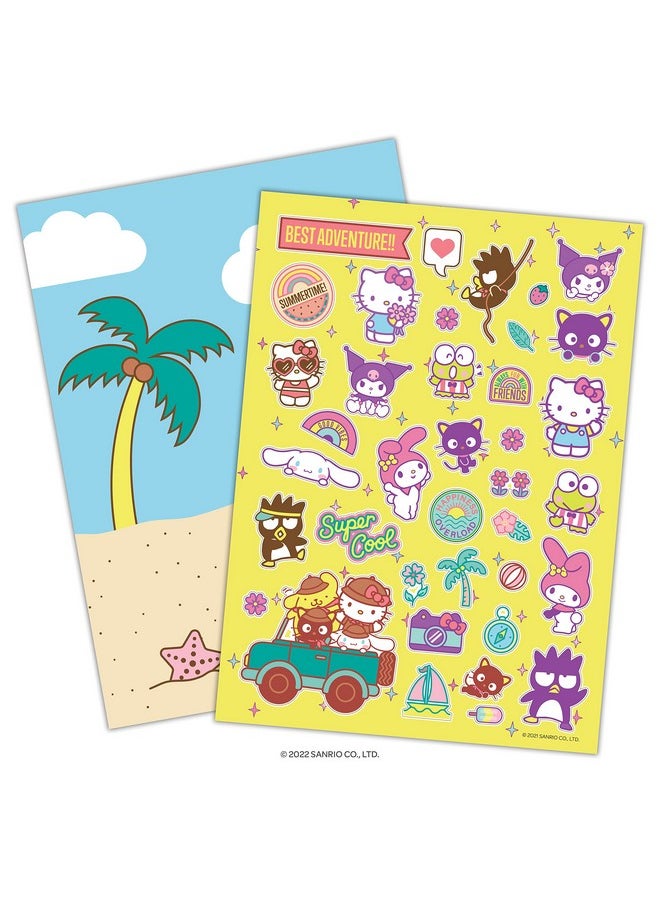 Bendon Hello Kitty and Friends Create a Scene Over 350 Stickers, Activity Pad to Color