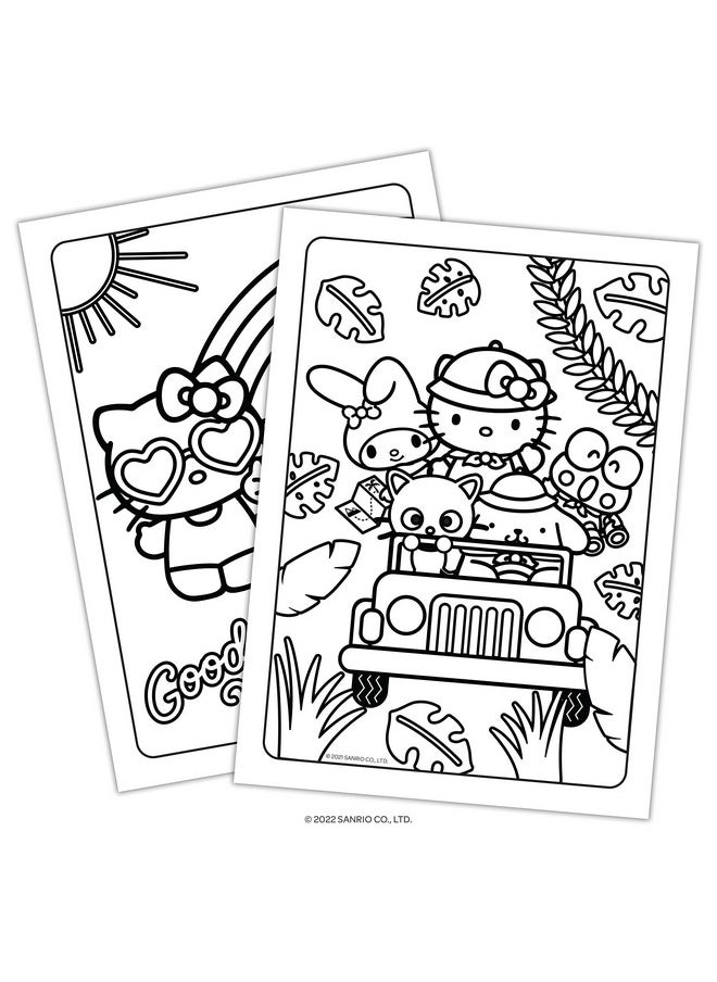 Bendon Hello Kitty and Friends Create a Scene Over 350 Stickers, Activity Pad to Color