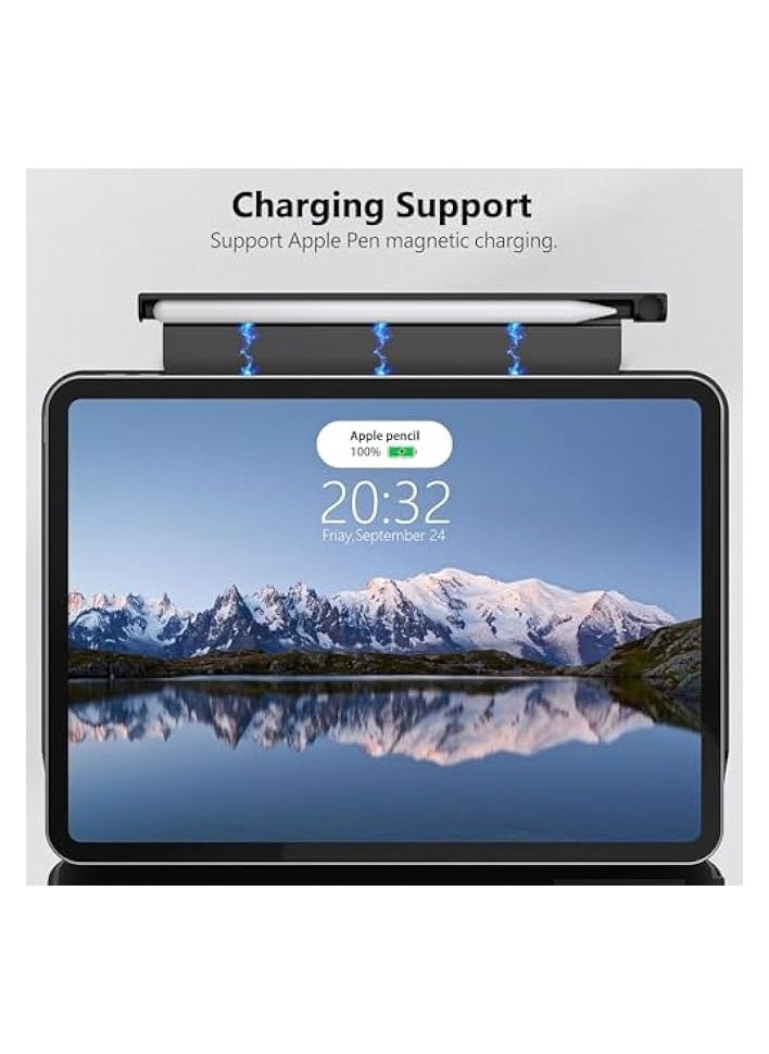 PROMASS Pencil Holder Case for Apple Pencil 2nd Generation, Compatible with Magic Keyboard, Smart Keyboard Folio Designed for Apple Pencil Holder, Other Magnetic Cases for Apple Pen (Black)  - Image 5