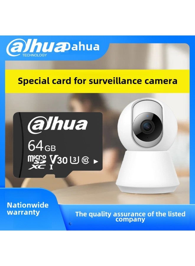 Dahua 64G Memory Card Monitoring Special Camera 128G High Speed Brand TF Digital Product SD Memory Card-Color:Black-Capacity:64GB - Image 2
