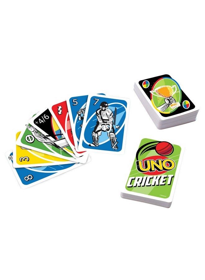ماتيل جيمز لعبة بطاقات الكريكيت أونو من ماتيل - Image 1