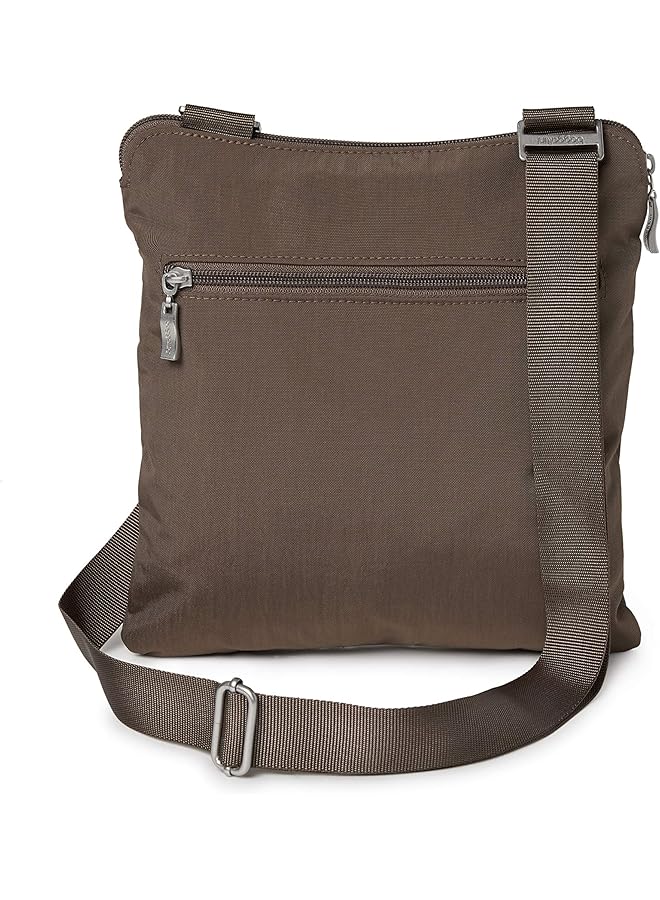 Baggallini Horizon Crossbody Bags for Women 10x10.5 Lightweight Water Resistant Nylon RFID Purse Handbag w/Wristlet Included - Image 3