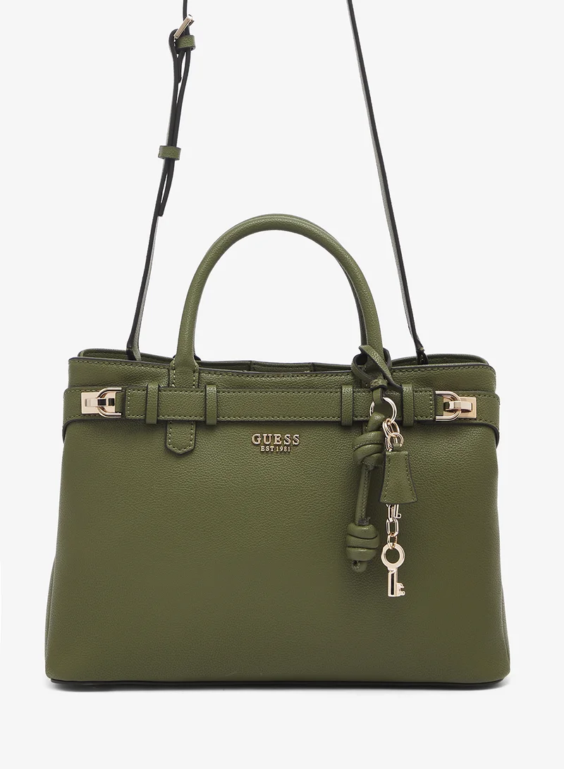 GUESS Gregoria Large Girlfriend Satchel Bag