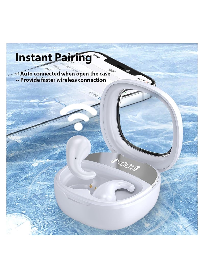 Zikra Wireless Invisible Sleep Earbuds for Sleeping On Side Bluetooth Hidden Sleeping Earbuds, Invisible Small Wireless Sleep Headphones Earphones Ear Buds, Active Noise Canceling Sleep Headphones - Image 2