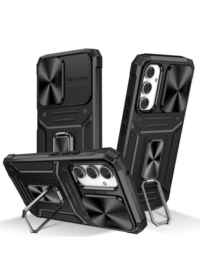 S-TOP Case For Samsung Galaxy A54 5G Camshield Robot TPU Hybrid PC Phone Case - Image 1