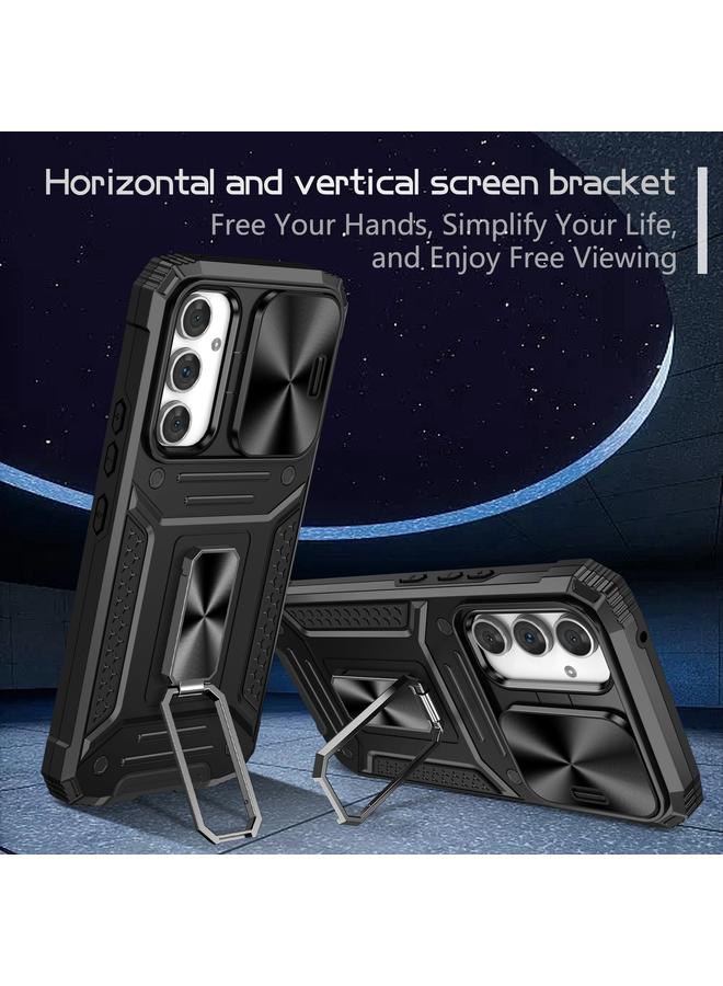 S-TOP Case For Samsung Galaxy A54 5G Camshield Robot TPU Hybrid PC Phone Case - Image 5