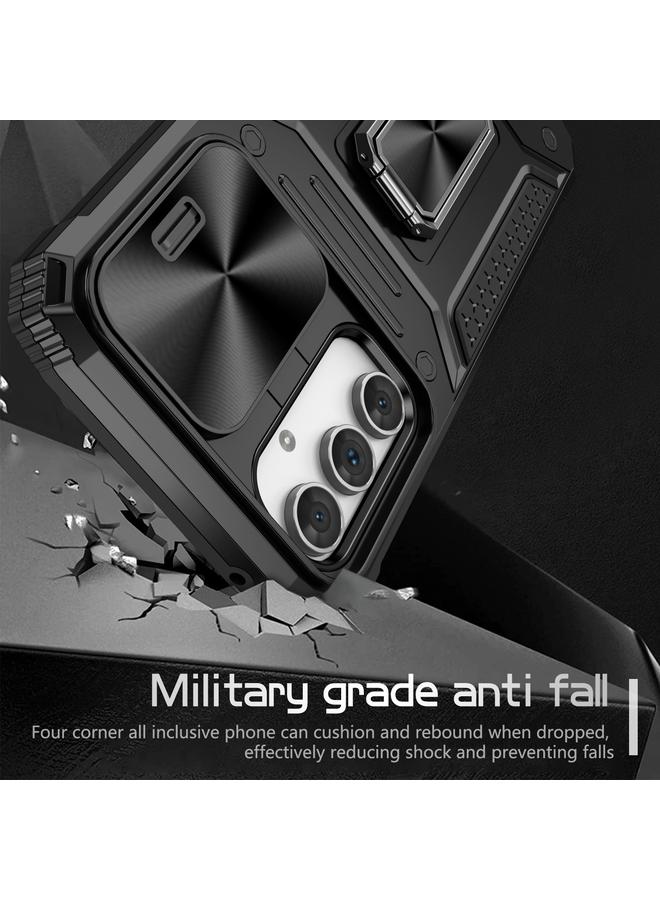 S-TOP Case For Samsung Galaxy A54 5G Camshield Robot TPU Hybrid PC Phone Case - Image 3