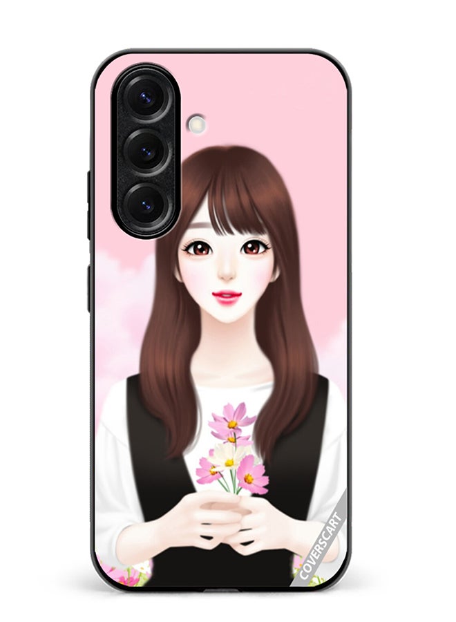 VR CREATIVE Protective Case Cover For Samsung Galaxy A56 Cute Anime Girl Design Multicolour