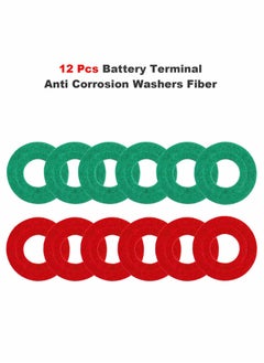 Y&D Battery Terminal Cleaning Brush and 12 Anti-Corrosion Washers Protector Fiber for Car Marine Boat  - Image 4