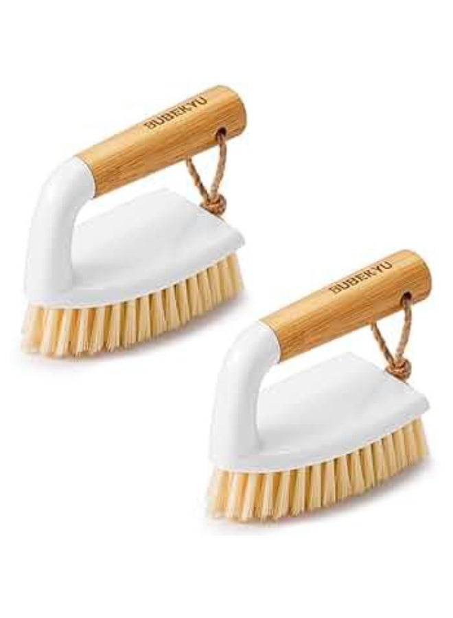 فرشاة تنظيف البلاط والسجاد بمقبض للاستخدام المنزلي