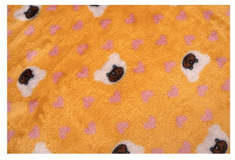 Uber World Kids Bath Towels Super Soft Coral Fleece 280 GSM 121 x 61 CM Carrot Orange Pack of 1 - Image 3