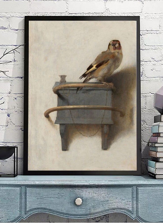 canvas,painting,vintage,animal,bird,poster,carel,fabritius,the,goldfinch,print,wall,art,pictures,for,living,room,home,decoration