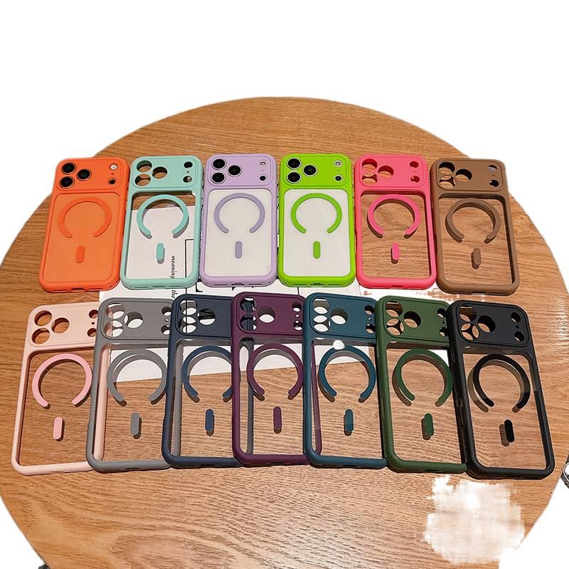 MagSafe iPhone 17 Drop Protection TPU + PC Case for 17 Air 17 Pro 17 Pro Max and Full Coverage and Precise Cutouts in Purple - Image 2