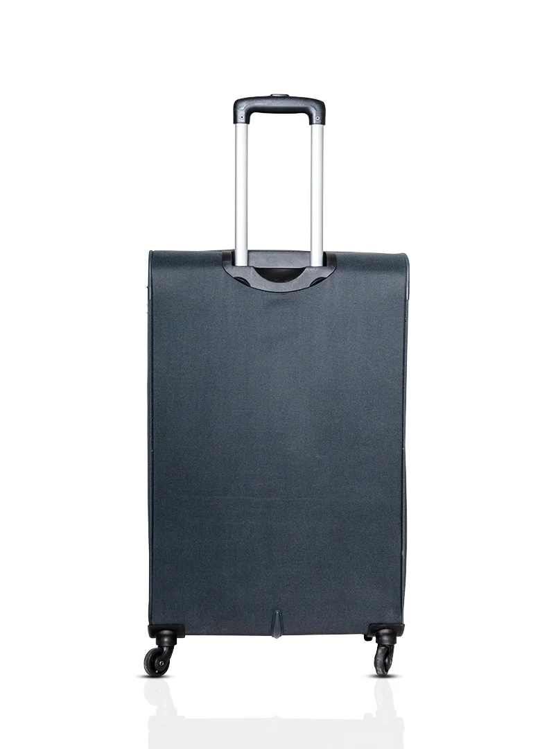 Skybags Set of 3 Luggage | Spotlight 4W Str (E) | Polyester Soft Sided 360° 4 Wheels Spinner Trolleys- Cabin-20 Inch| Medium-24Inch| Large- 28 Inch| Grey